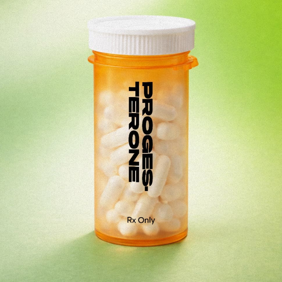 Progesterone oral capsules